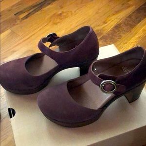 Dansko Mary Jane platform show, suze 37